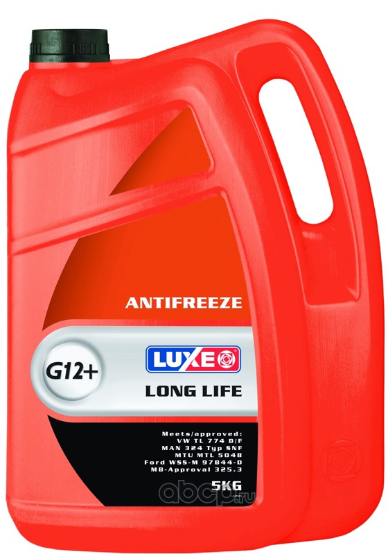 Антифриз LUXE RED LINE (красный) G12+ (5кг)4